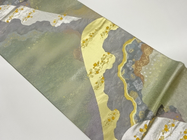 JAPANESE FUKURO OBI / WOVEN MICHINAGADORI